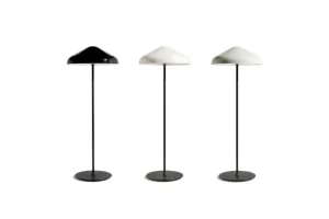 HAY Pao Steel golvlampa, mjuk svart