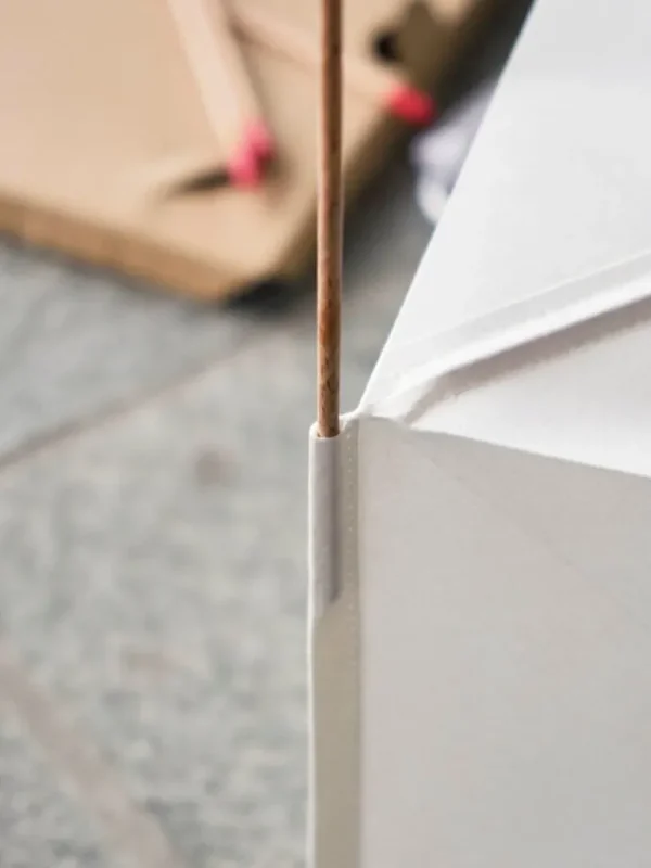 HAY Paper Cube bordslampa, vit