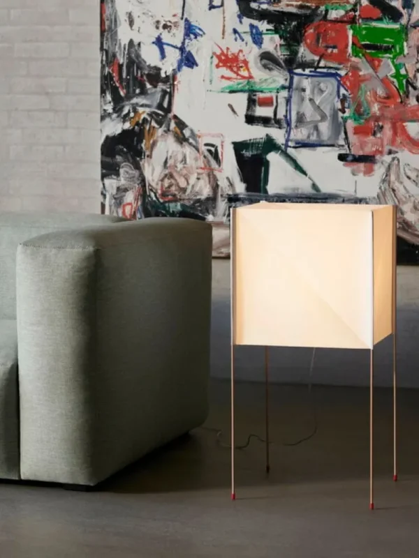 HAY Paper Cube golvlampa, vit