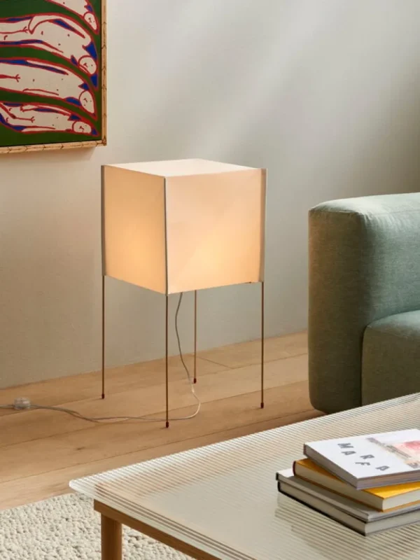 HAY Paper Cube golvlampa, vit
