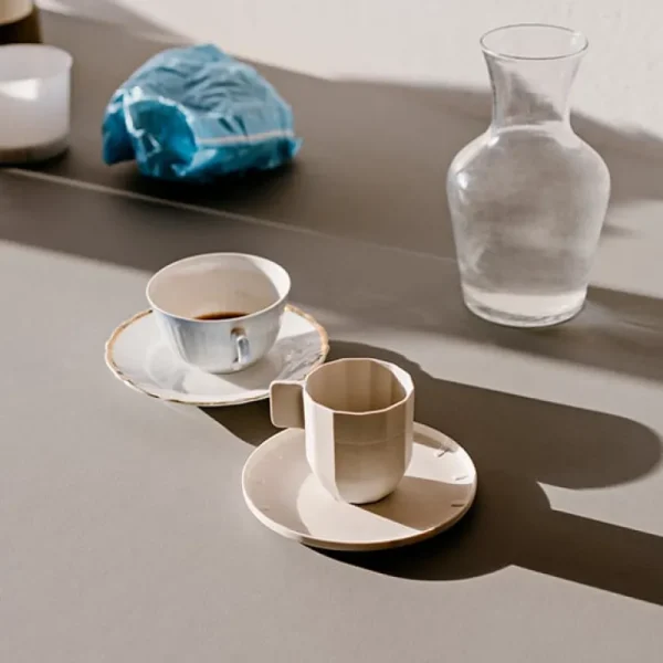 HAY Paper Porcelain kaffefat, ljusgrå
