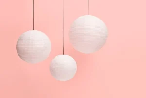 HAY Pappersskärm, 50 cm, vit
