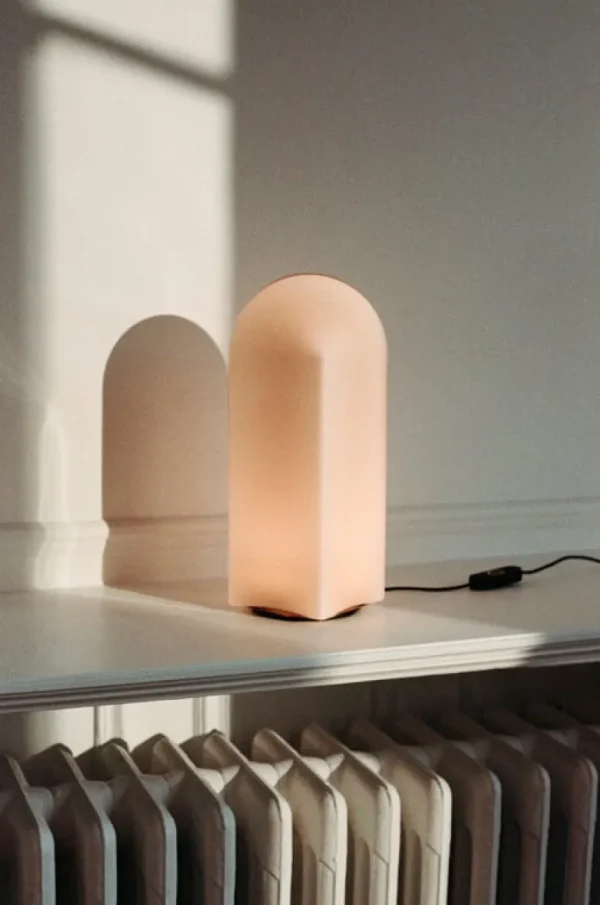 HAY Parade bordslampa 320, blekrosa