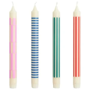 HAY Pattern ljus, 4-pack, fräsch mix