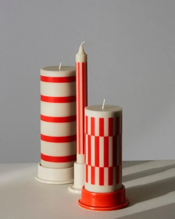 HAY Pattern ljus, 4-pack, fräsch mix
