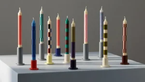HAY Pattern ljus, 4-pack, fräsch mix