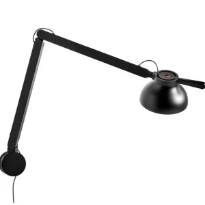 HAY PC vägglampa, dubbel arm, svart