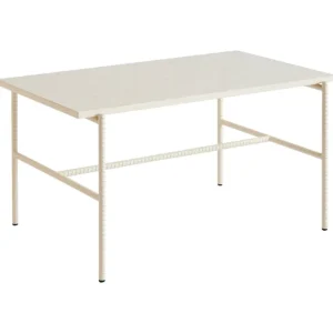 HAY Rebar soffbord, 80 x 49 cm, alabaster - beige marmor