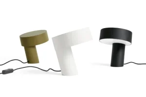 HAY Slant bordslampa, vit