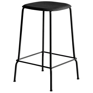 HAY Soft Edge 80 barstol, 65 cm, svart