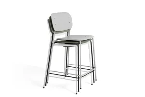 HAY Soft Edge 95 barstol, 65 cm, svart
