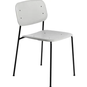 HAY Soft Edge 40 stol, svart - soft grey
