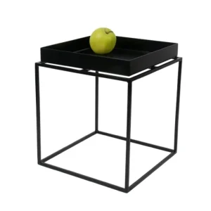 HAY Tray litet kvadratiskt brickbord, svart