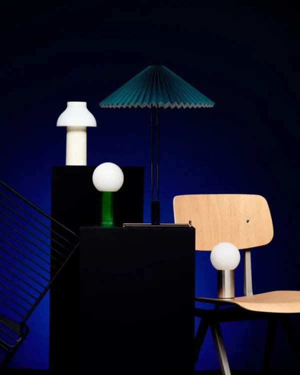 HAY Turn On bordslampa, grön