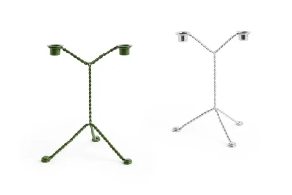 HAY Wire ljusstake, grön