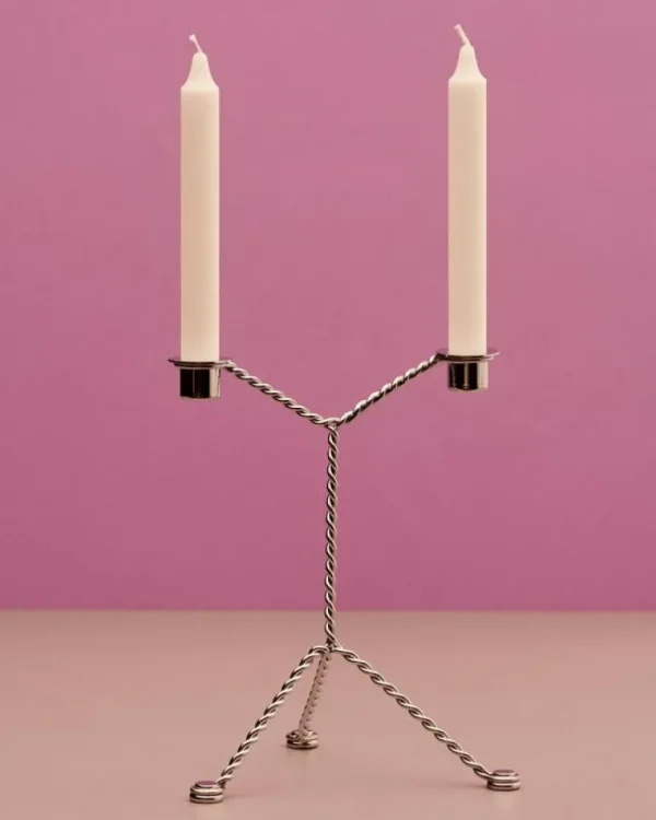 HAY Wire ljusstake, spegel