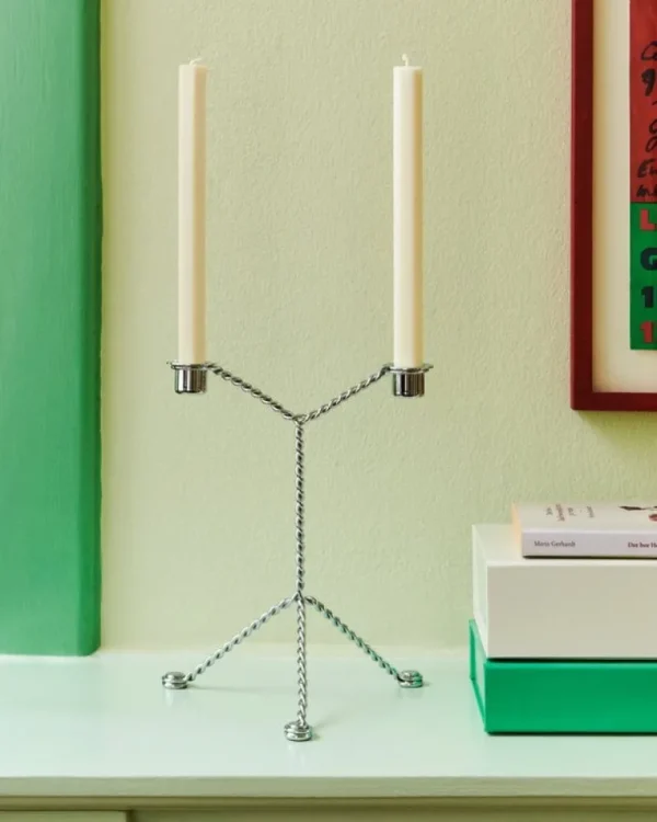 HAY Wire ljusstake, spegel
