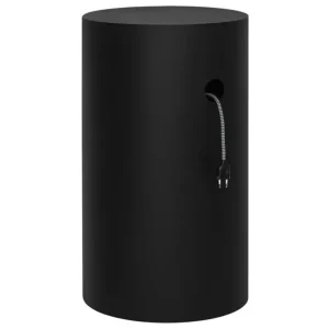 Hem Hide piedestalbord, svart