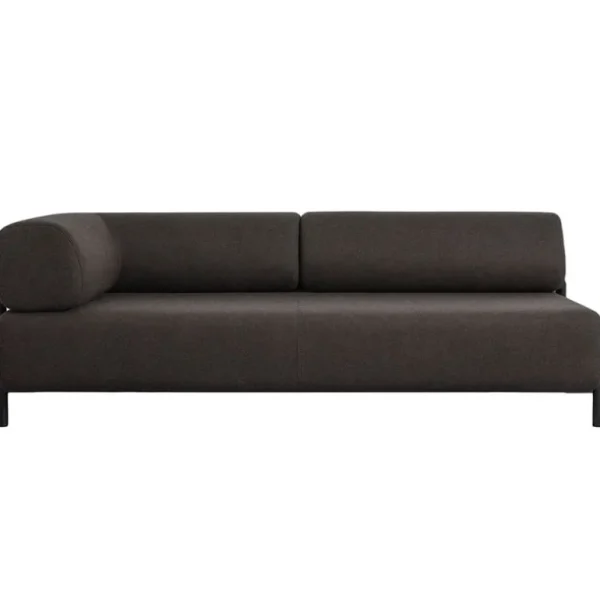 Hem Palo 2-sitsschäslong, vänster, brown black