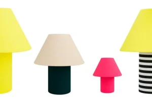 Hem Toto, bordslampa, stor, vaxgul