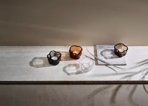 Iittala Aalto värmeljushållare 60 mm, ofärgad