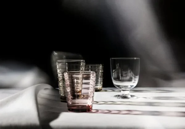 Iittala Aino Aalto tumblerglas 33 cl, 2-pack, linne