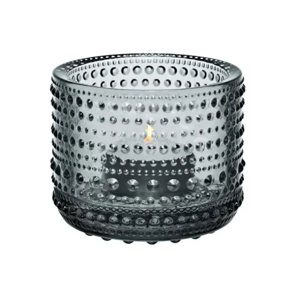 Iittala Kastehelmi värmeljushållare 64 mm, grå