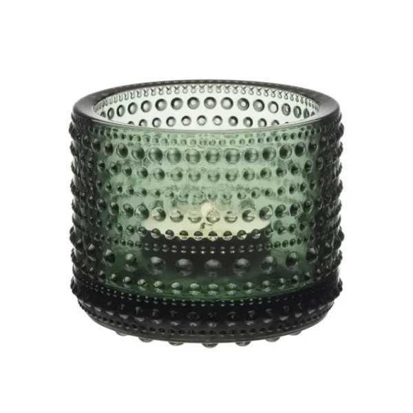 Iittala Kastehelmi värmeljushållare, 64 mm, pine green
