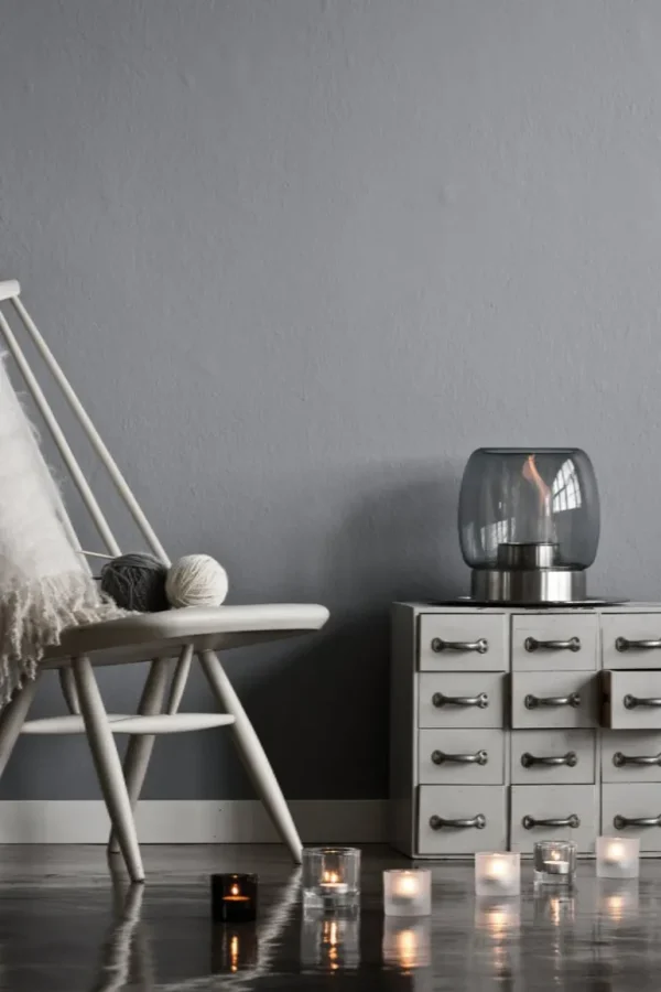 Iittala Kivi ljuslykta, frostad matt