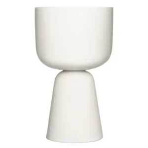 Iittala Nappula blomkruka, 400 x 245 mm, vit