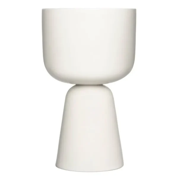 Iittala Nappula blomkruka, 400 x 245 mm, vit