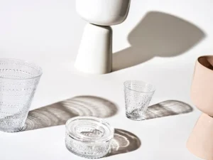 Iittala Nappula blomkruka 260 x 155 mm, beige