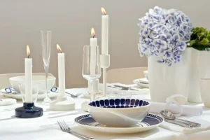 Iittala Nappula ljushållare, 107 mm, vit