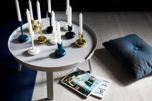 Iittala Nappula ljushållare, 107 mm, vit