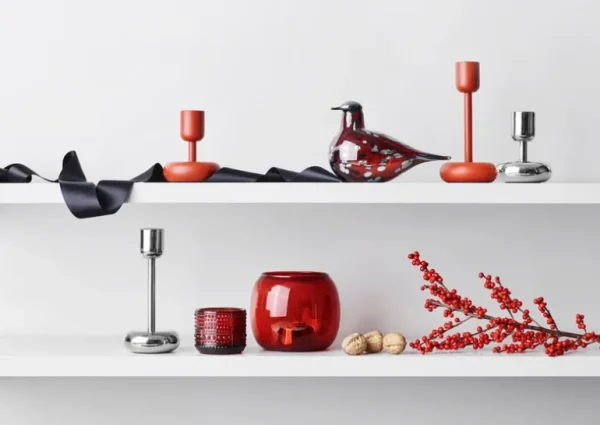 Iittala Nappula ljushållare 183 mm, stål