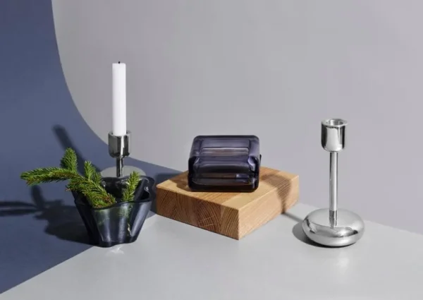 Iittala Nappula ljushållare 183 mm, stål