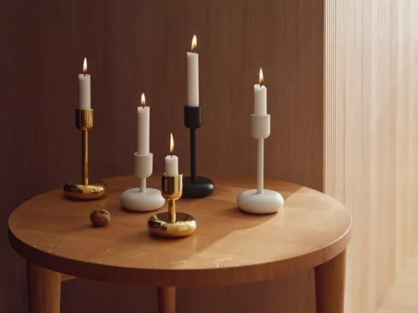 Iittala Nappula ljushållare, vit, 2-pack