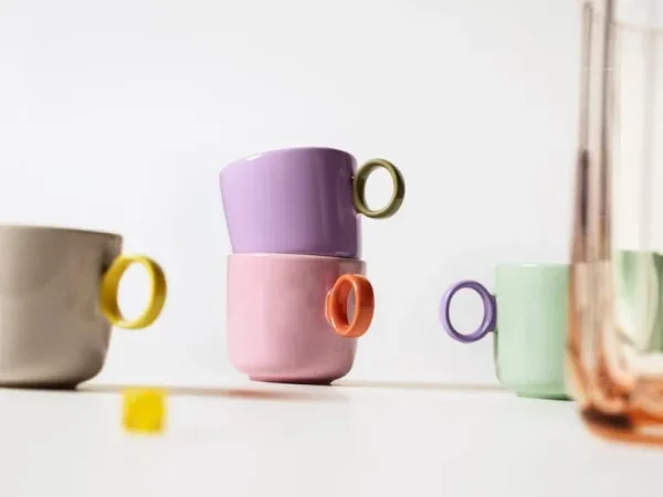 Iittala Play mugg, 0,35 l, mint - lila