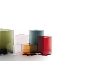 Iittala Ruutu vas, 115 x 140 mm, tranbär