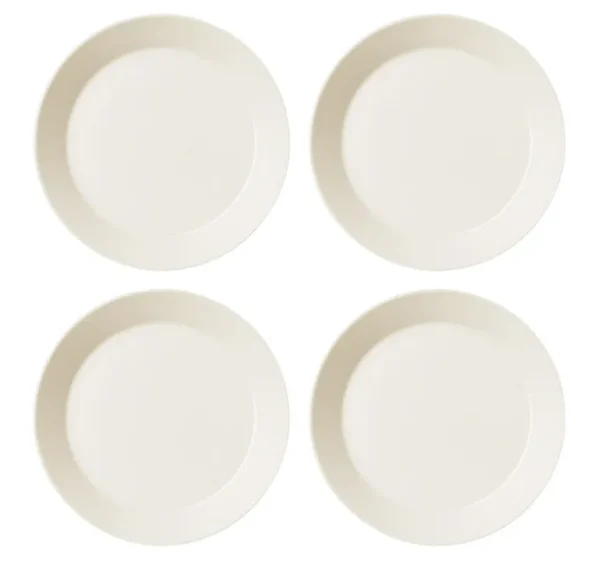 Iittala Teema tallrik 21 cm, vit, 4 st