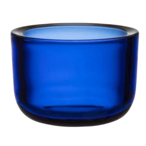 Iittala Valkea värmeljushållare, 60 mm, ultramarinblå