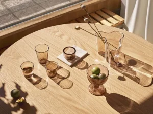 Iittala Valkea värmeljushållare, 60 mm, linne
