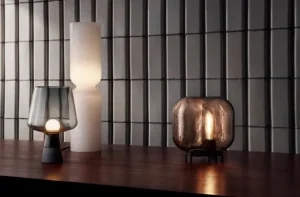 Iittala Virva bordslampa, linne