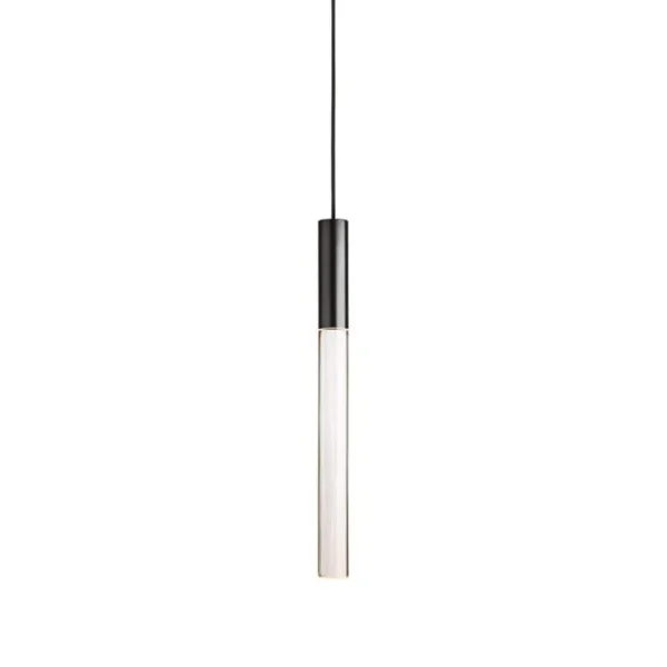 Karakter Plexi pendellampa, 55 cm, svart