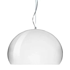 Kartell FL/Y pendellampa, liten, vit