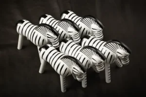 Barn Kay Bojesen Denmark Zebra