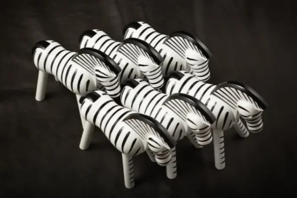 Barn Kay Bojesen Denmark Zebra