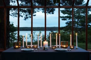 Klong Marriage ljushållare