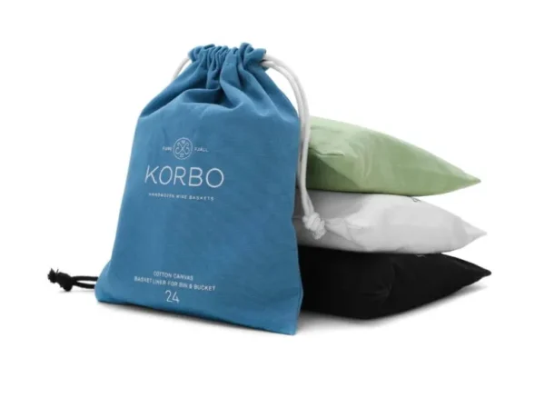 Korbo Basket innerpåse 16 l, grön