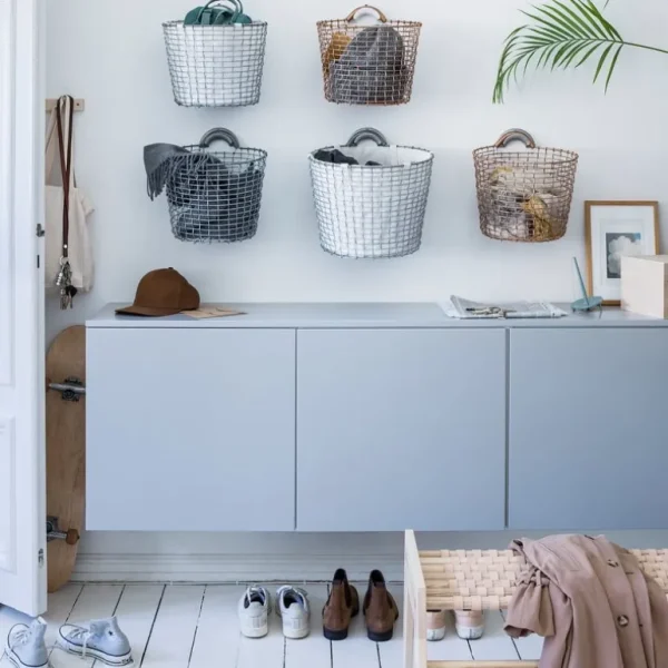 Korbo Bin hängare, aluminium